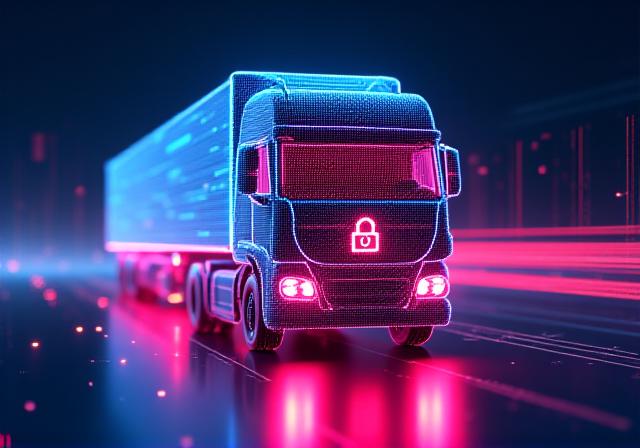 Secure digital logistics connection