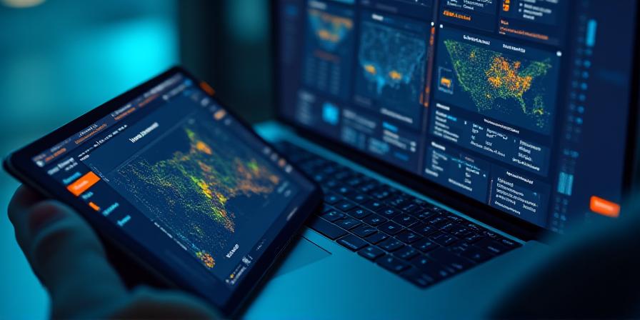 Logistics software interface