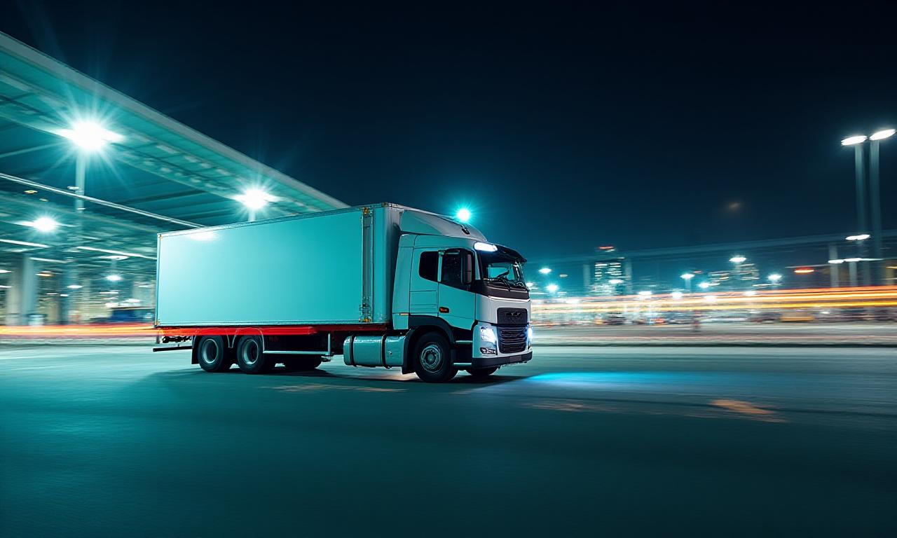Modern logistics hub and fleet operations